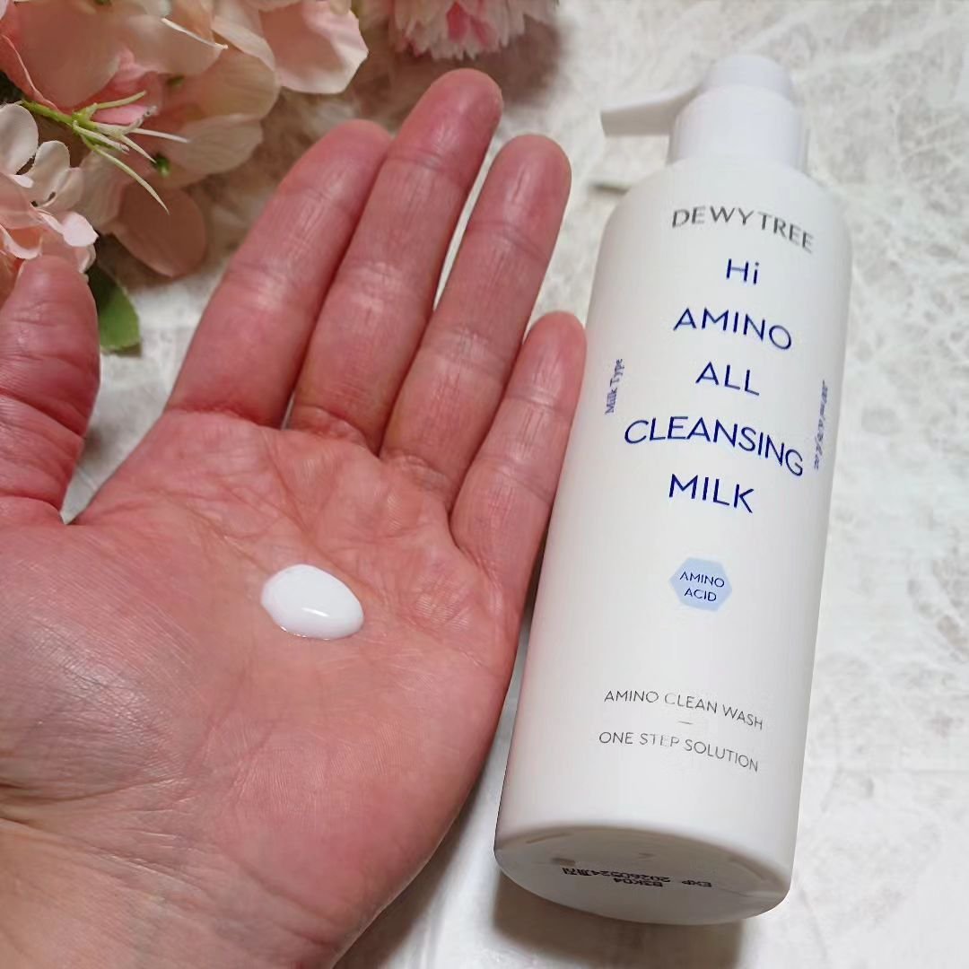 ハイアミノオール クレンジングミルク 200ml/DEWYTREE/ミルククレンジングを使ったクチコミ（3枚目）