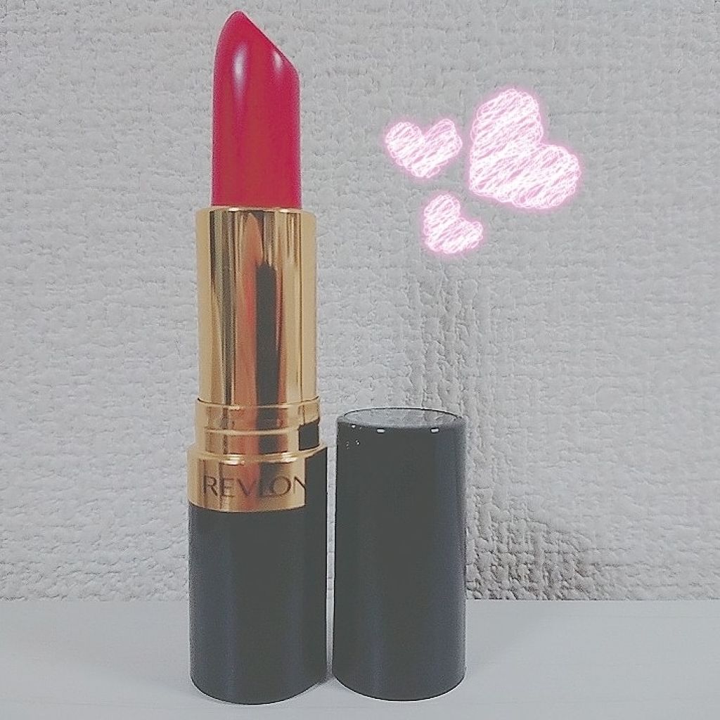 スーパー ラストラス リップスティック/REVLON/口紅を使ったクチコミ（1枚目）