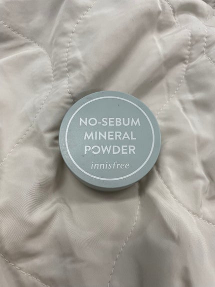 ノーセバム ミネラルパウダー N/innisfree/ルースパウダーを使ったクチコミ(1枚目)