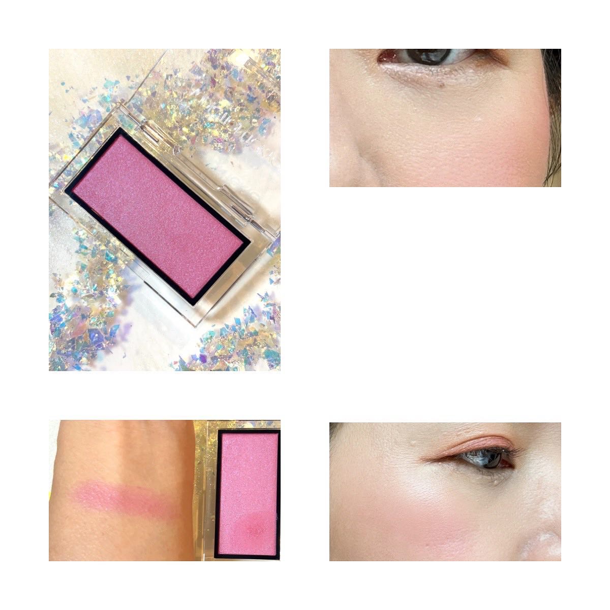 アディクション ザ ブラッシュ パール 007P Sky Flower/ADDICTION/パウダーチークを使ったクチコミ（2枚目）