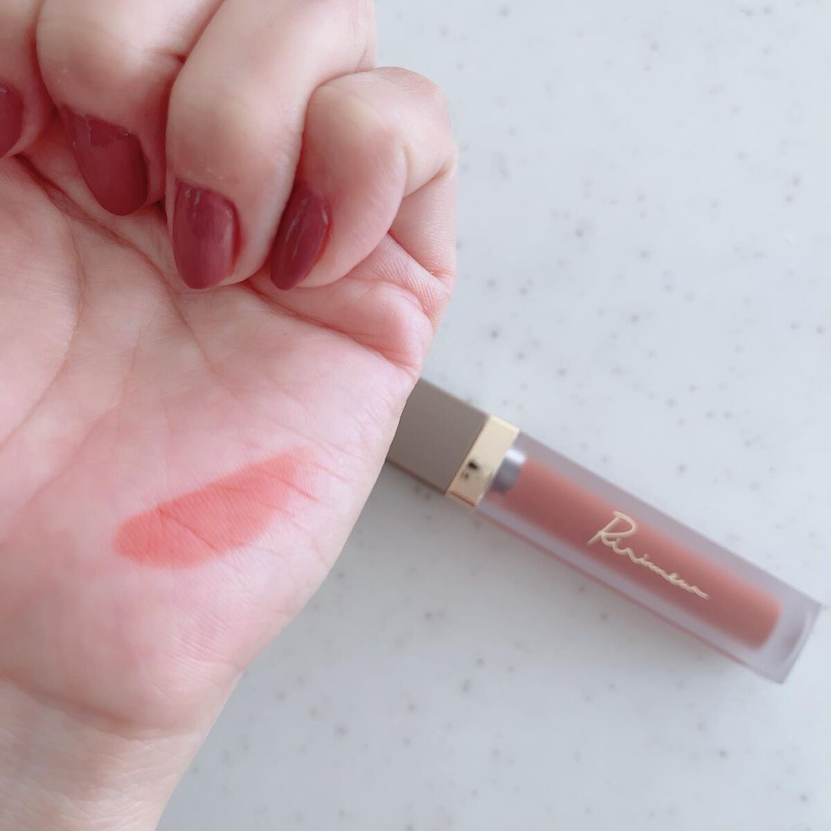 センシュアルフィックスティント/Ririmew/リップティントを使ったクチコミ（3枚目）