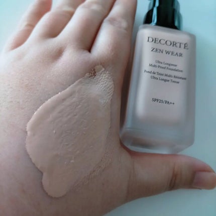 ゼン ウェア フルイド/DECORTÉ/リキッドファンデーションを使ったクチコミ(2枚目)
