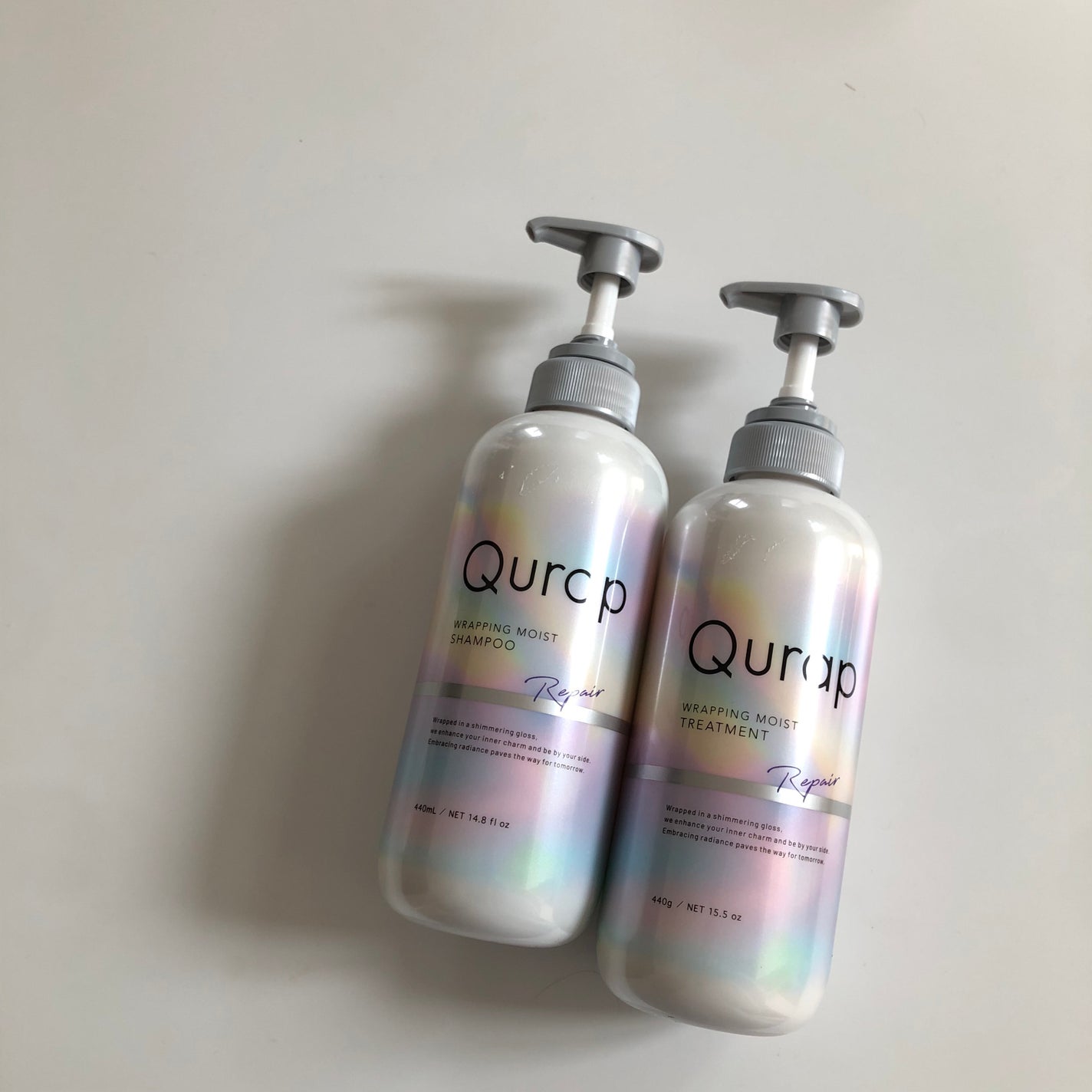 ラッピングモイストシャンプー/トリートメント/Qurap/市販シャンプーを使ったクチコミ(7枚目)