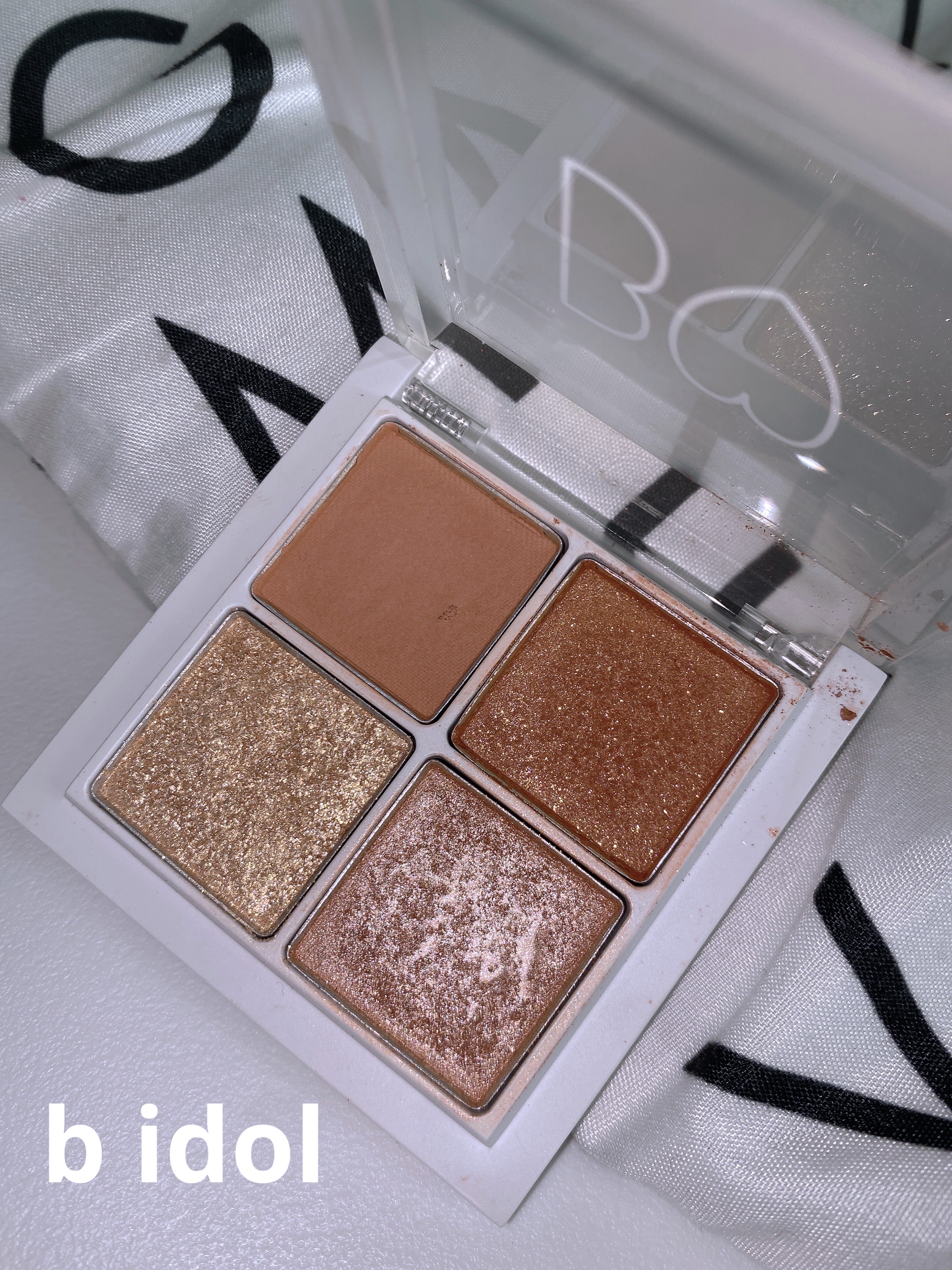 THE アイパレR/b idol/アイシャドウパレットを使ったクチコミ（1枚目）