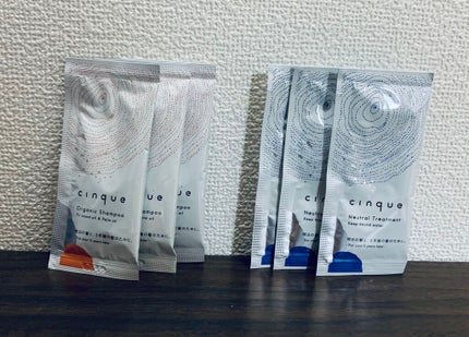 サンクオーガニックシャンプー/ニュートラルトリートメント/cinque/市販シャンプーを使ったクチコミ(1枚目)