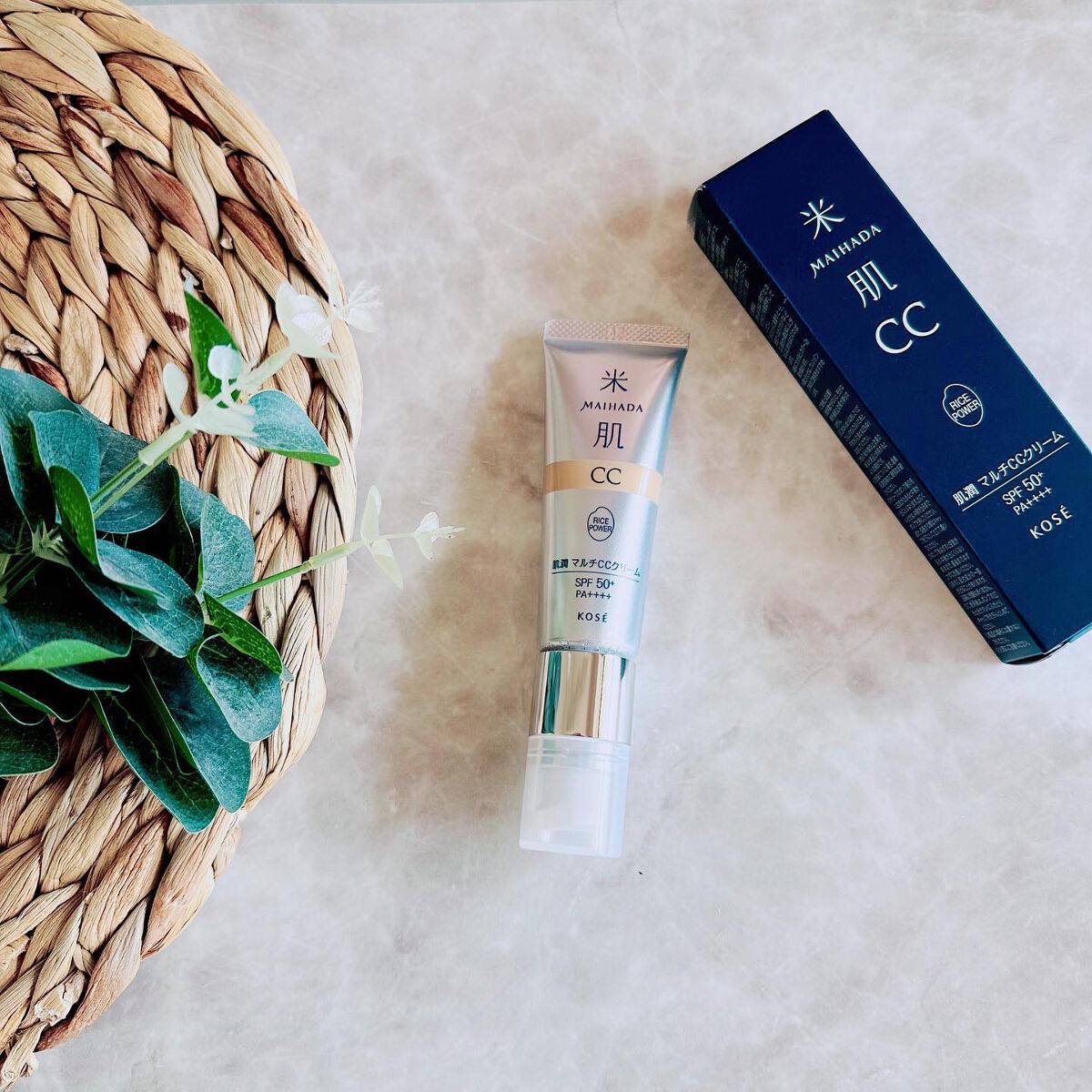 肌潤 マルチCCクリーム/米肌/CCクリームを使ったクチコミ(2枚目)