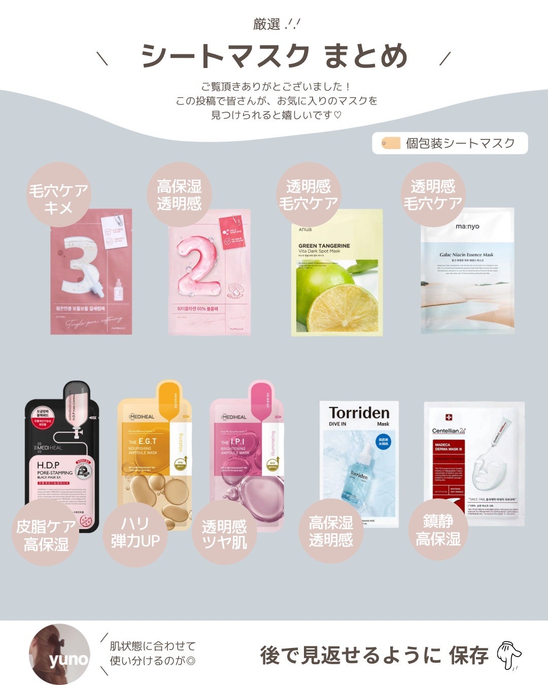 青蜜柑 ビタ ダークスポット マスクパック/Anua/シートマスク・パックを使ったクチコミ(8枚目)