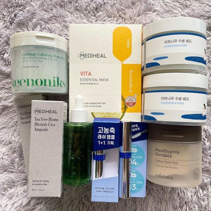 キャベツカーミングトナーパッド/keenoniks/トナーパッドを使ったクチコミ(2枚目)