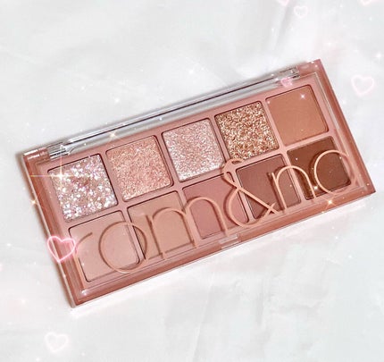 ベターザンパレット/rom&nd/アイシャドウパレットを使ったクチコミ(1枚目)