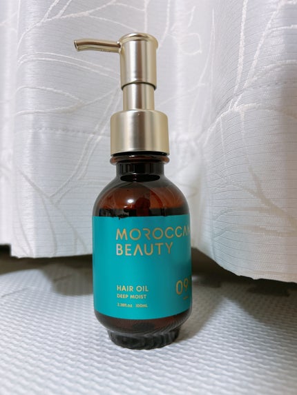ディープモイスト ヘアオイル/モロッカンビューティ/ヘアオイルを使ったクチコミ(1枚目)