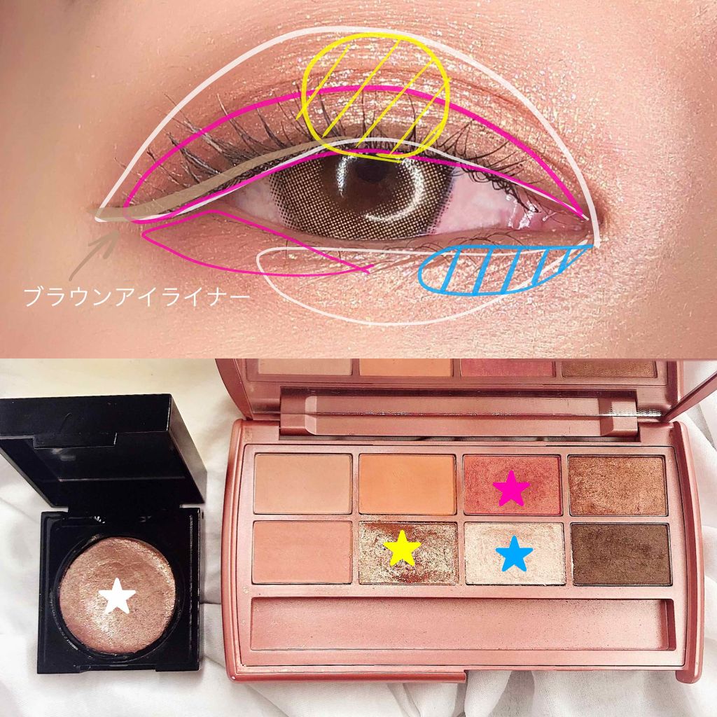 デイリズムアイパレット/heimish/アイシャドウパレットを使ったクチコミ（3枚目）