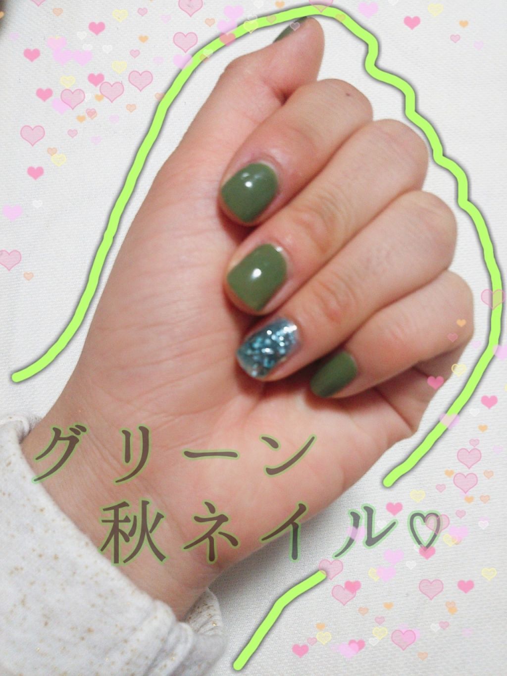 マニキュア/キャンドゥ/マニキュアを使ったクチコミ（1枚目）