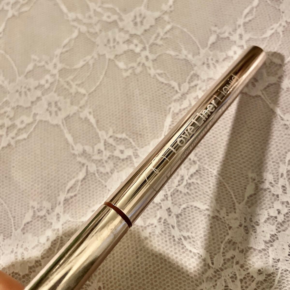 リキッドアイライナーR4/ラブ・ライナー/リキッドアイライナーを使ったクチコミ(1枚目)