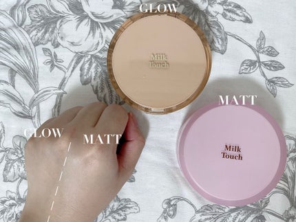 ロングラスティング ベルベット グロウ クッション/Milk Touch/クッションファンデーションを使ったクチコミ(6枚目)