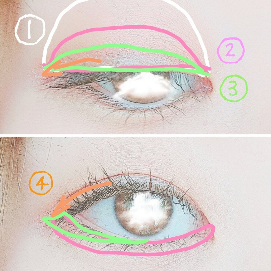 シルキースフレアイズ/キャンメイク/アイシャドウパレットを使ったクチコミ(3枚目)