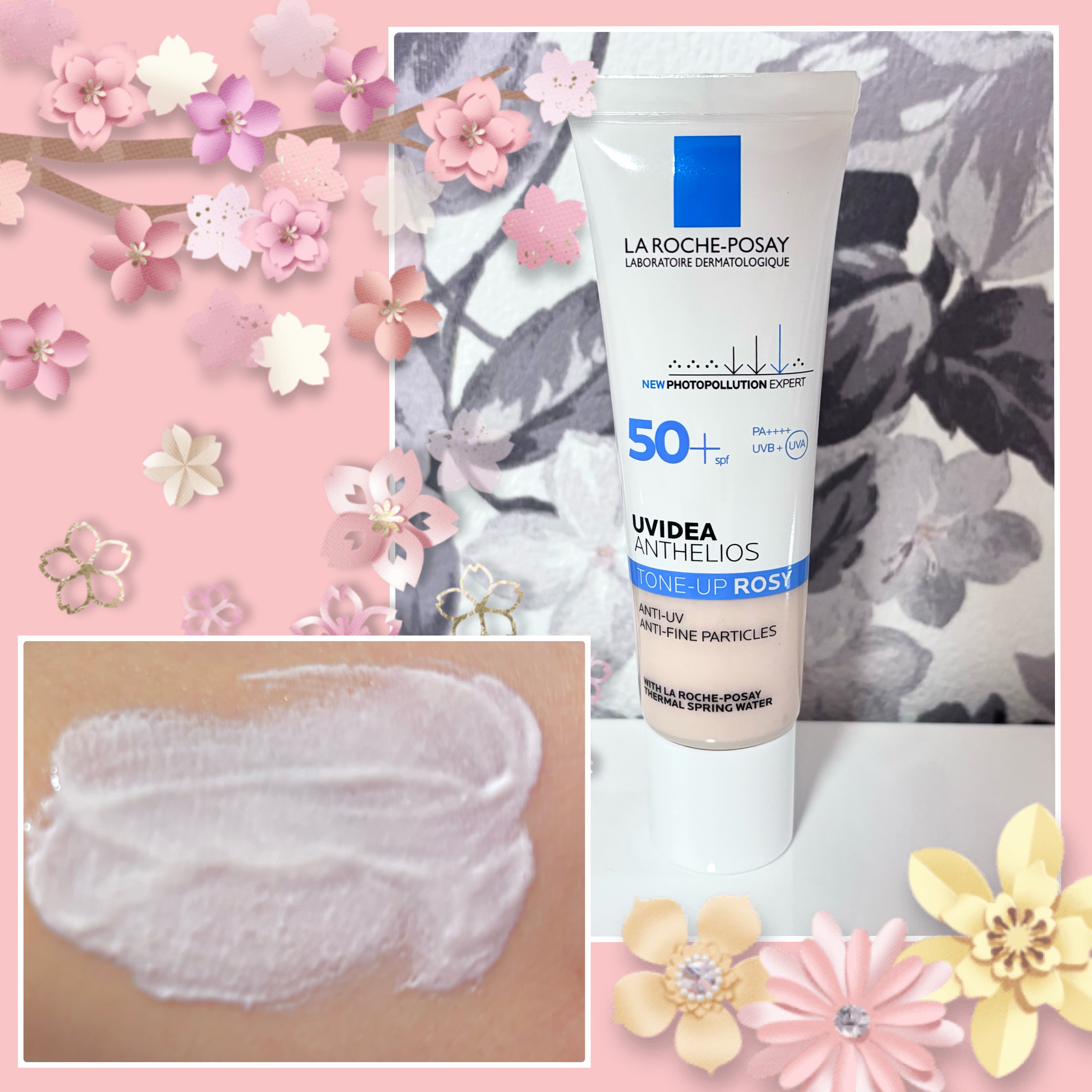 UVイデア XL プロテクショントーンアップ ローズ/ラ ロッシュ ポゼ/日焼け止めクリームを使ったクチコミ（1枚目）