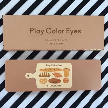 ETUDE HOUSE Play Color Eyes ベイクハウス
2500円(税抜き)で購入しました。ブラウンメイクにもオレンジ系メイクにも使えると思います。①のラメは大きめで④と⑤には細かいラメが
