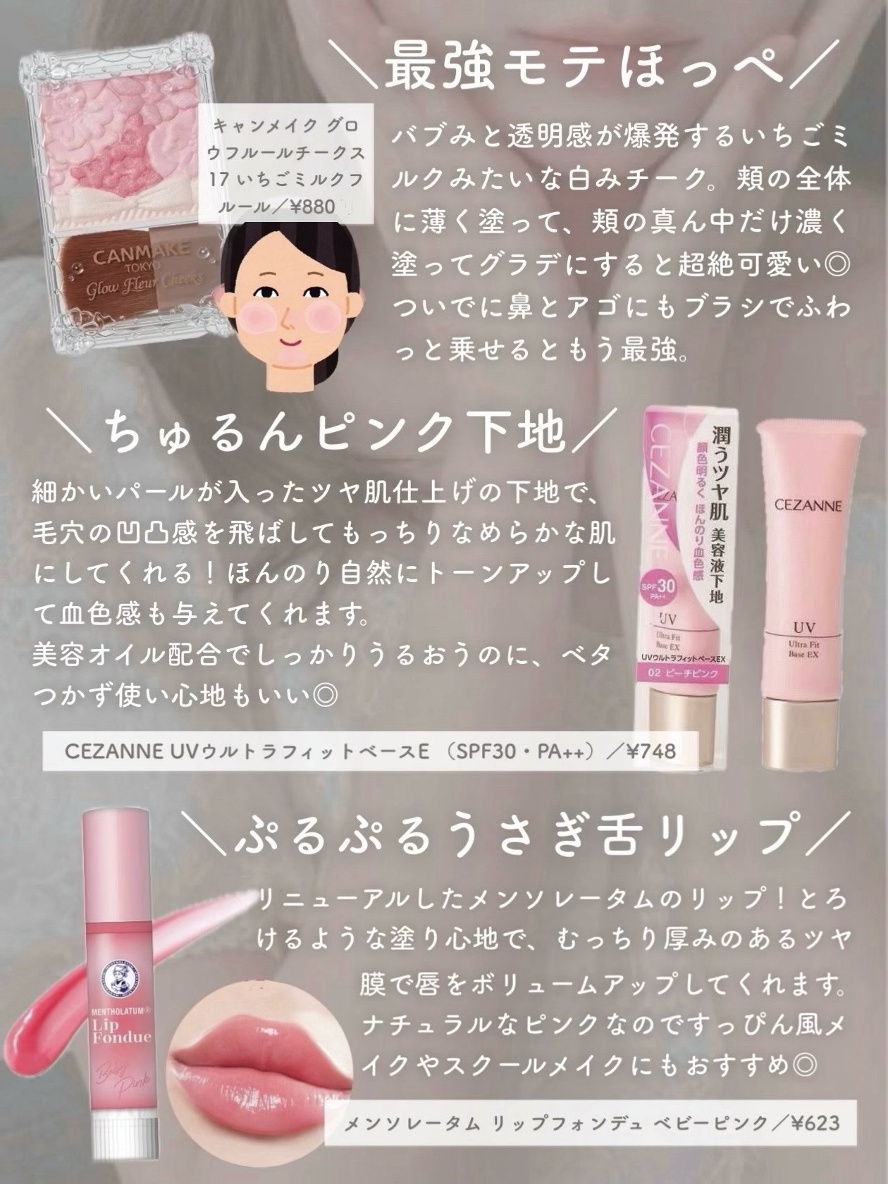 ＵＧＴ　リップマスク/U R GLAM/リップマスクを使ったクチコミ（2枚目）