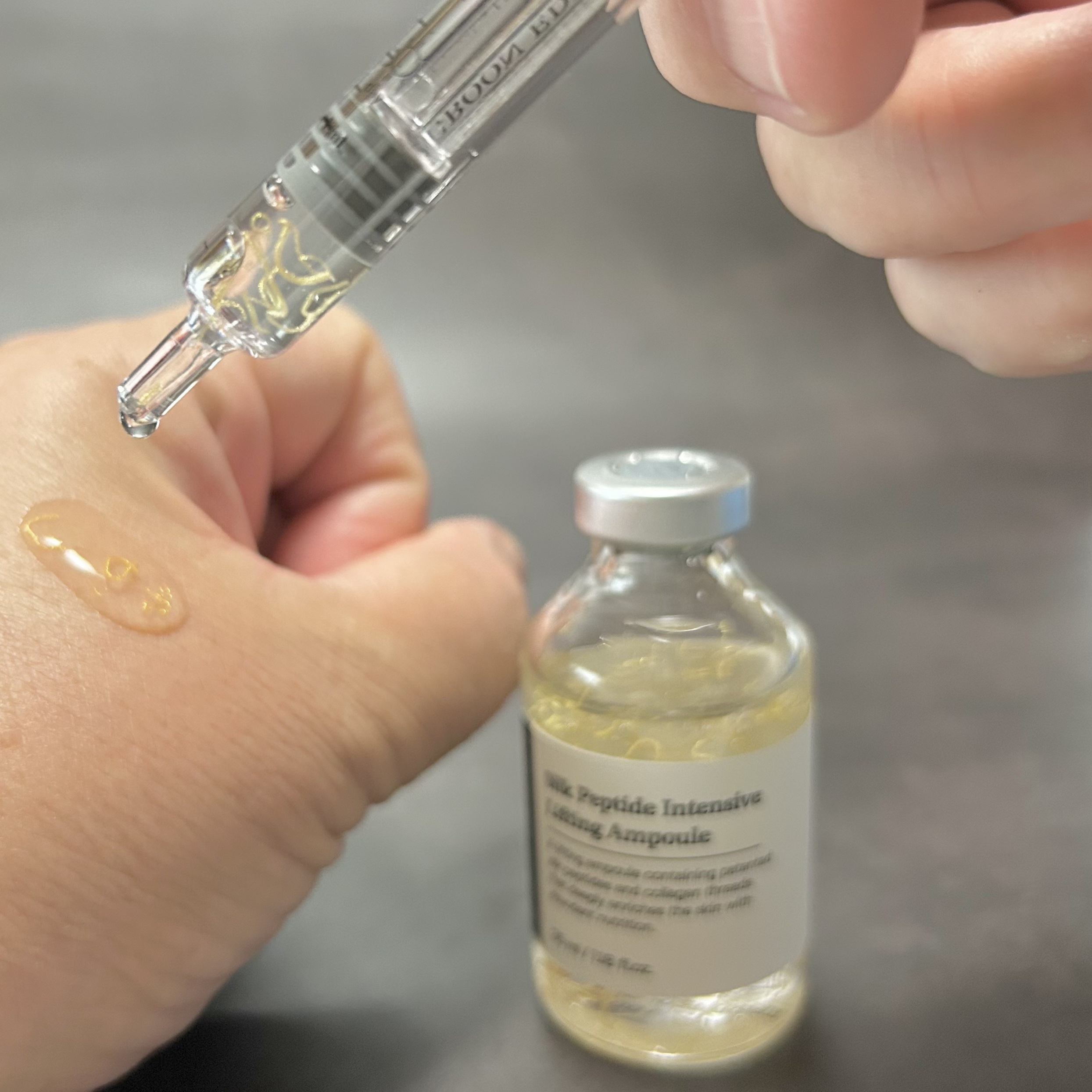 シルクペプチドインテンシブリフティングアンプル/SUNGBOON EDITOR（成分エディター）/美容液を使ったクチコミ（3枚目）