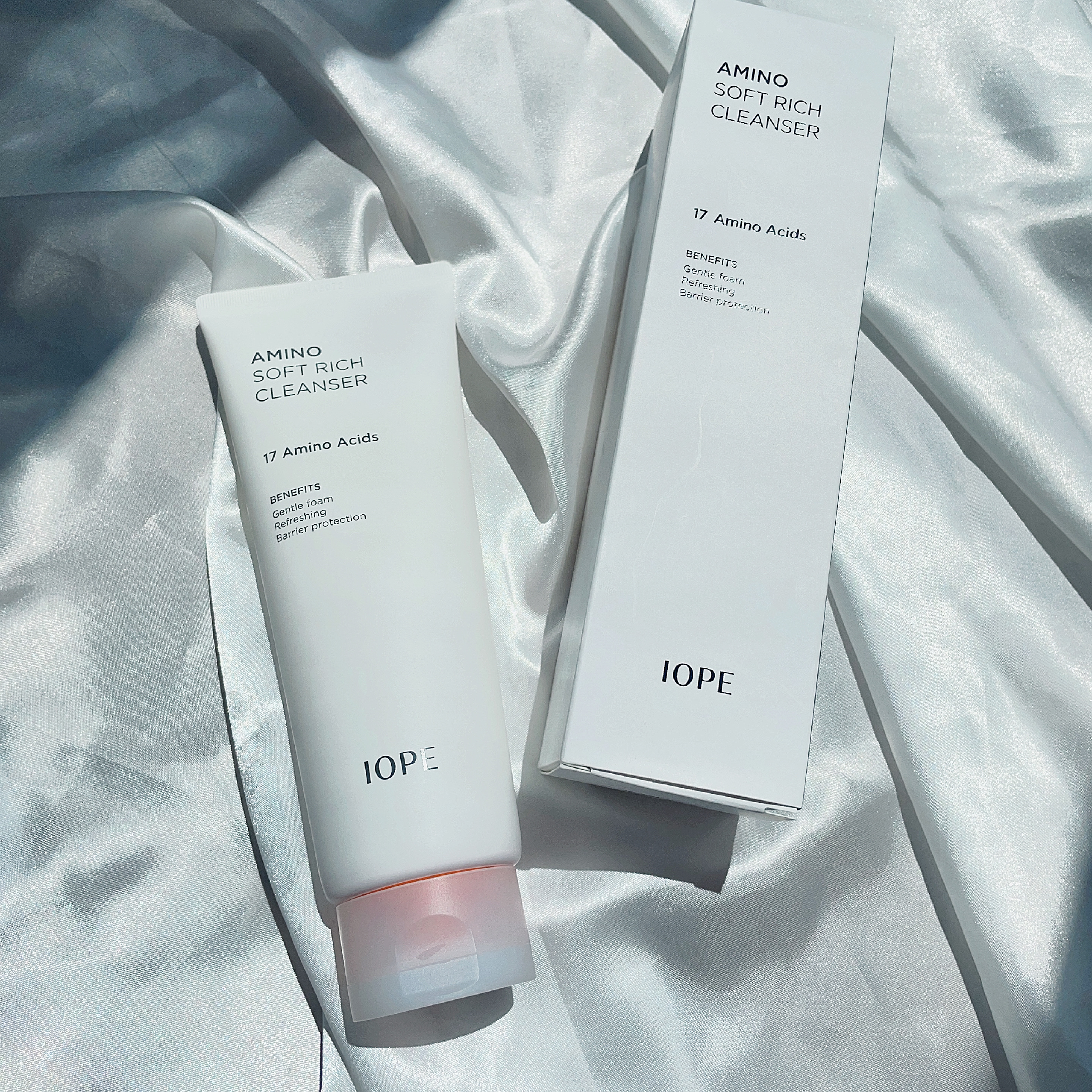 アミノソフトリッチクレンザー/IOPE/洗顔フォームを使ったクチコミ（3枚目）