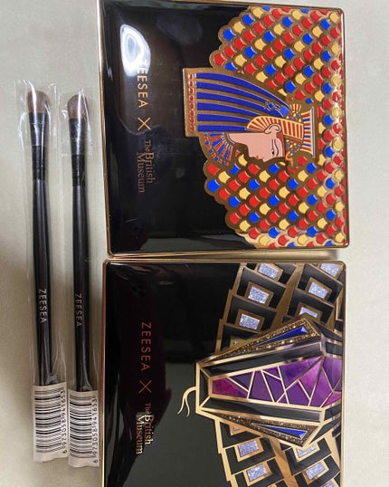 大英博物館 エジプトシリーズ アイシャドウパレット/ZEESEA/アイシャドウパレットを使ったクチコミ(1枚目)