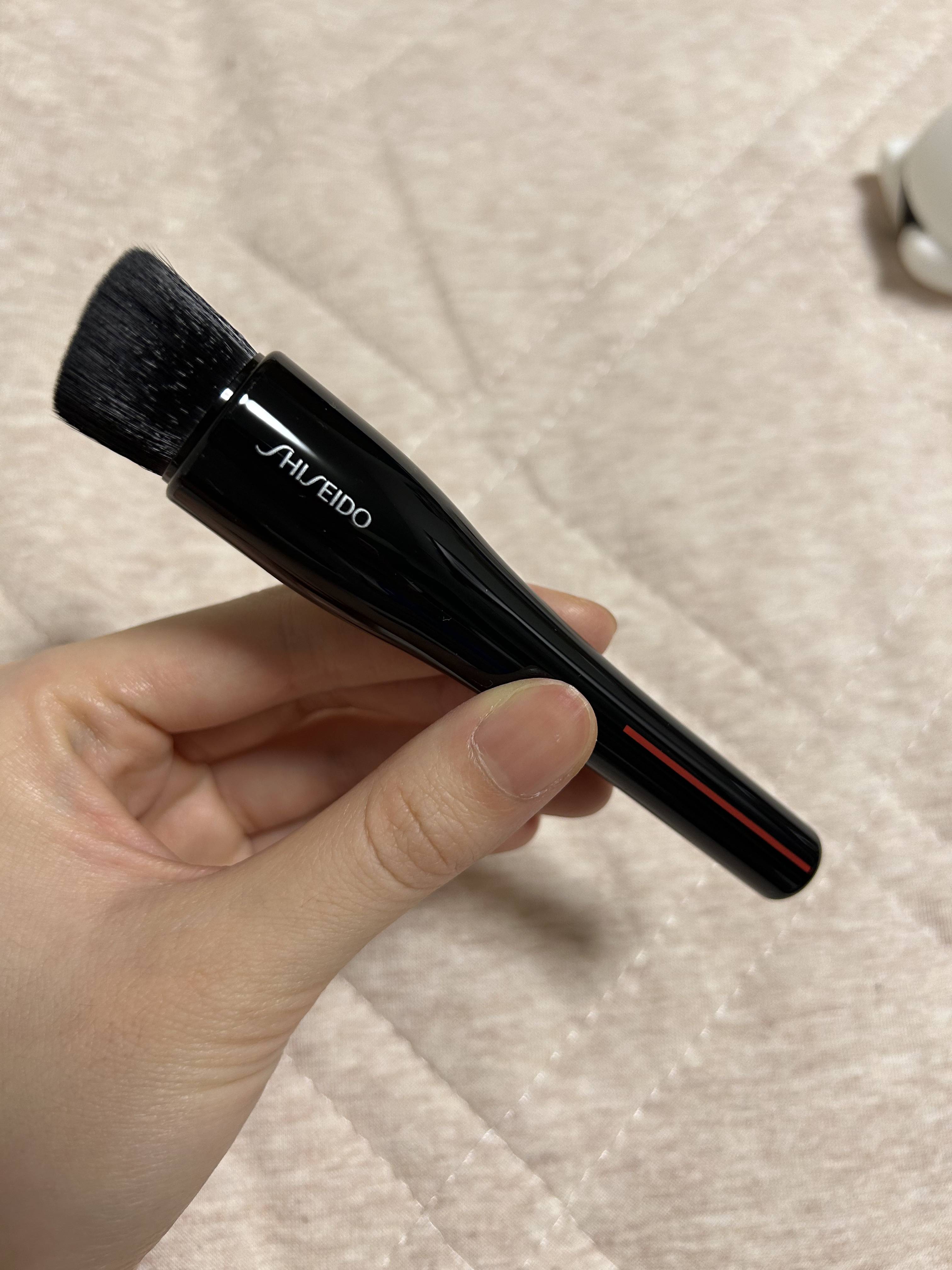 HASU FUDE ファンデーションブラシ/SHISEIDO/メイクブラシを使ったクチコミ（3枚目）