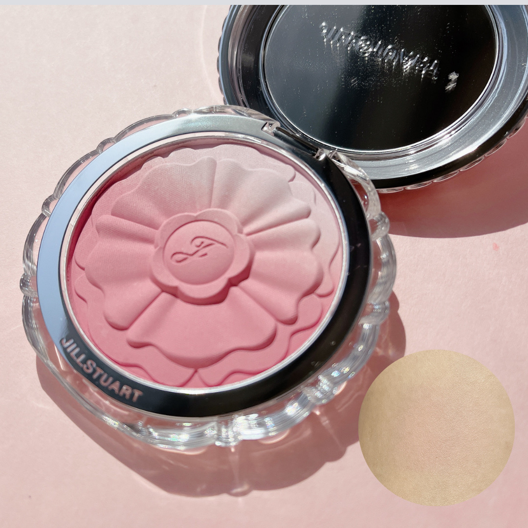 ジルスチュアート　パステルペタル ブラッシュ/JILL STUART/パウダーチークを使ったクチコミ（3枚目）