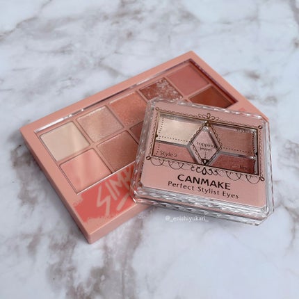 【旧品】パーフェクトスタイリストアイズ/キャンメイク/アイシャドウパレットを使ったクチコミ(4枚目)