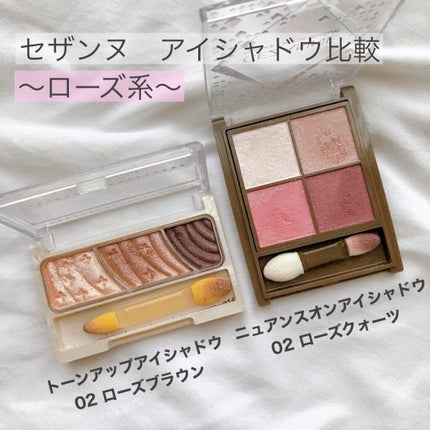 トーンアップアイシャドウ/CEZANNE/アイシャドウパレットを使ったクチコミ(1枚目)