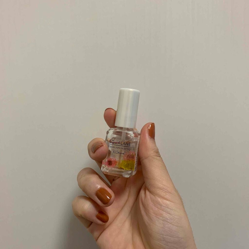 SQUALANE flaver cutiale oil SQ/ピー・シャイン/ネイルオイル・トリートメントを使ったクチコミ(1枚目)