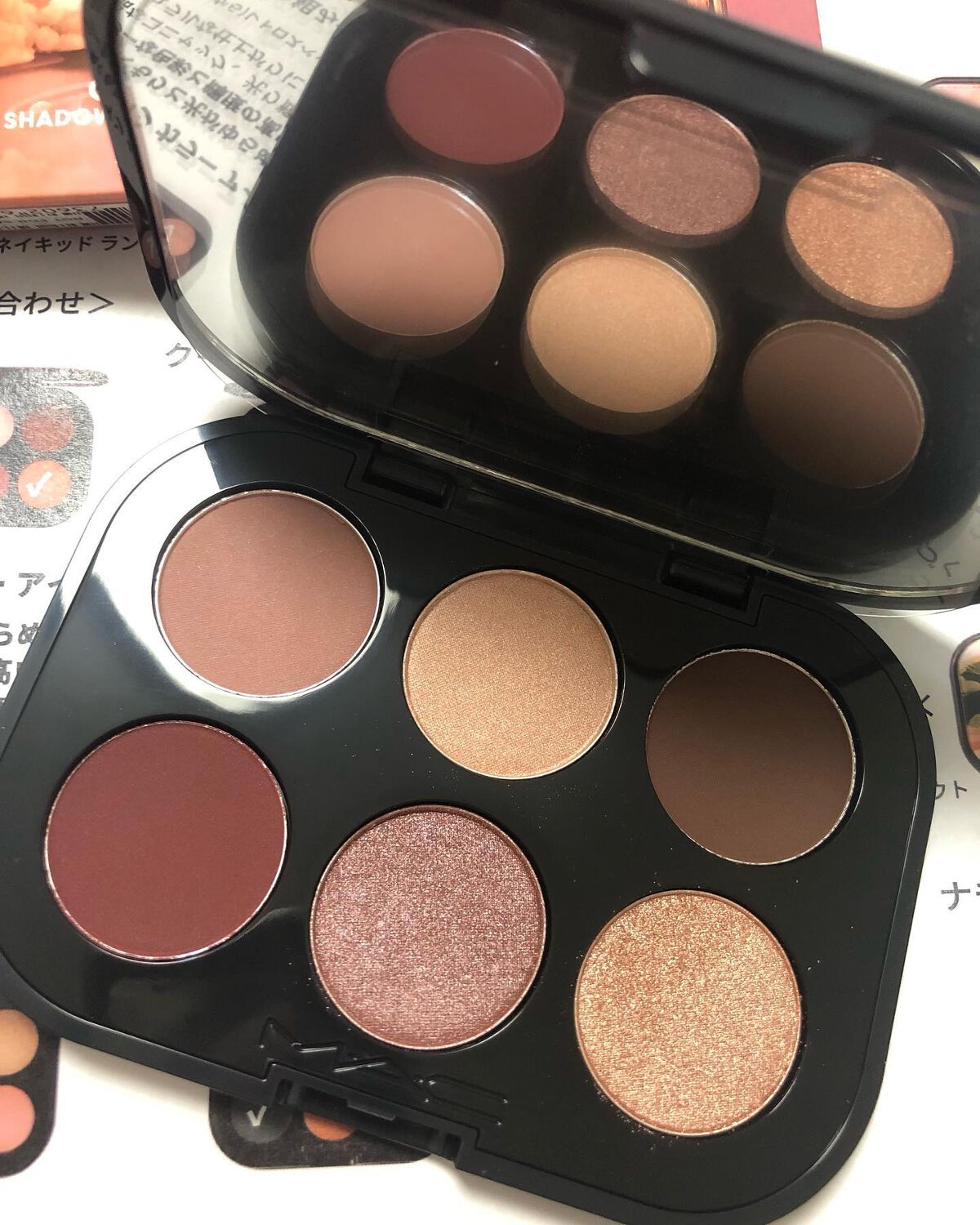 コネクト イン カラー アイシャドウ パレット × 6/M・A・C/アイシャドウパレットを使ったクチコミ(2枚目)