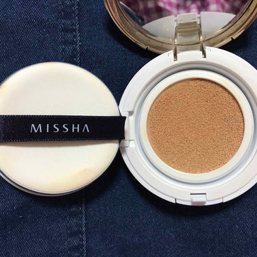 M クッション ファンデーション(モイスチャー)/MISSHA/クッションファンデーションを使ったクチコミ（3枚目）