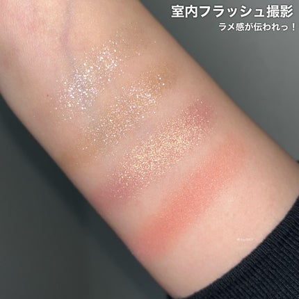 リュクス アイシャドウ クォード グロウ ウィズ ラブ コレクション/BOBBI BROWN/アイシャドウパレットを使ったクチコミ(4枚目)