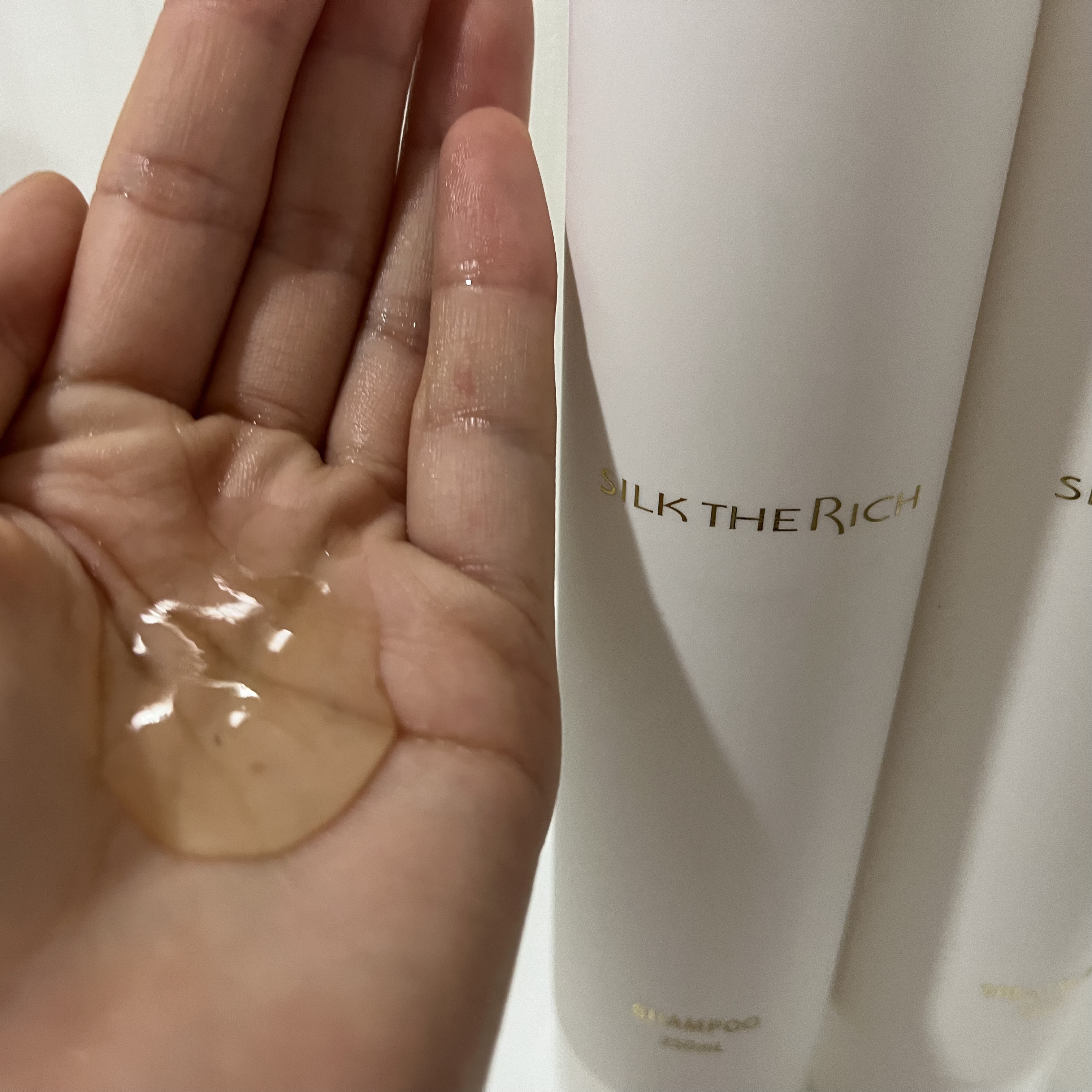 SILK THE RICH モイスト&リペア シャンプー・トリートメント/SILK THE RICH/市販シャンプーを使ったクチコミ（2枚目）