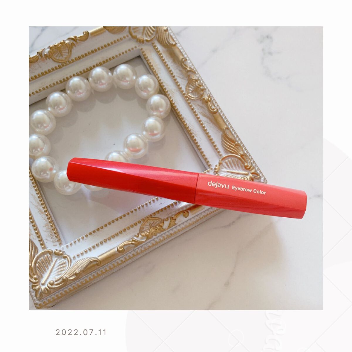 フィルム眉カラー/デジャヴュ/眉マスカラを使ったクチコミ（1枚目）