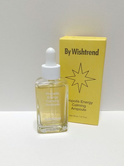 プロポリスエナジーカーミングアンプル/By Wishtrend/美容液を使ったクチコミ(1枚目)