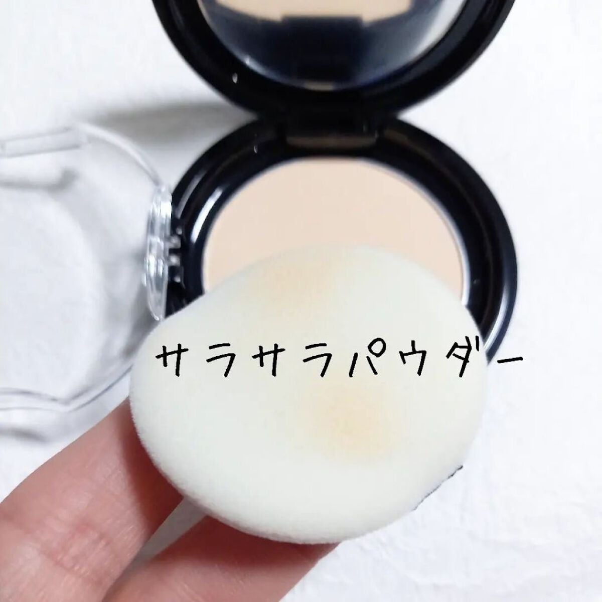 ブラーパウダーパクト/ABOUT TONE/プレストパウダーを使ったクチコミ(3枚目)