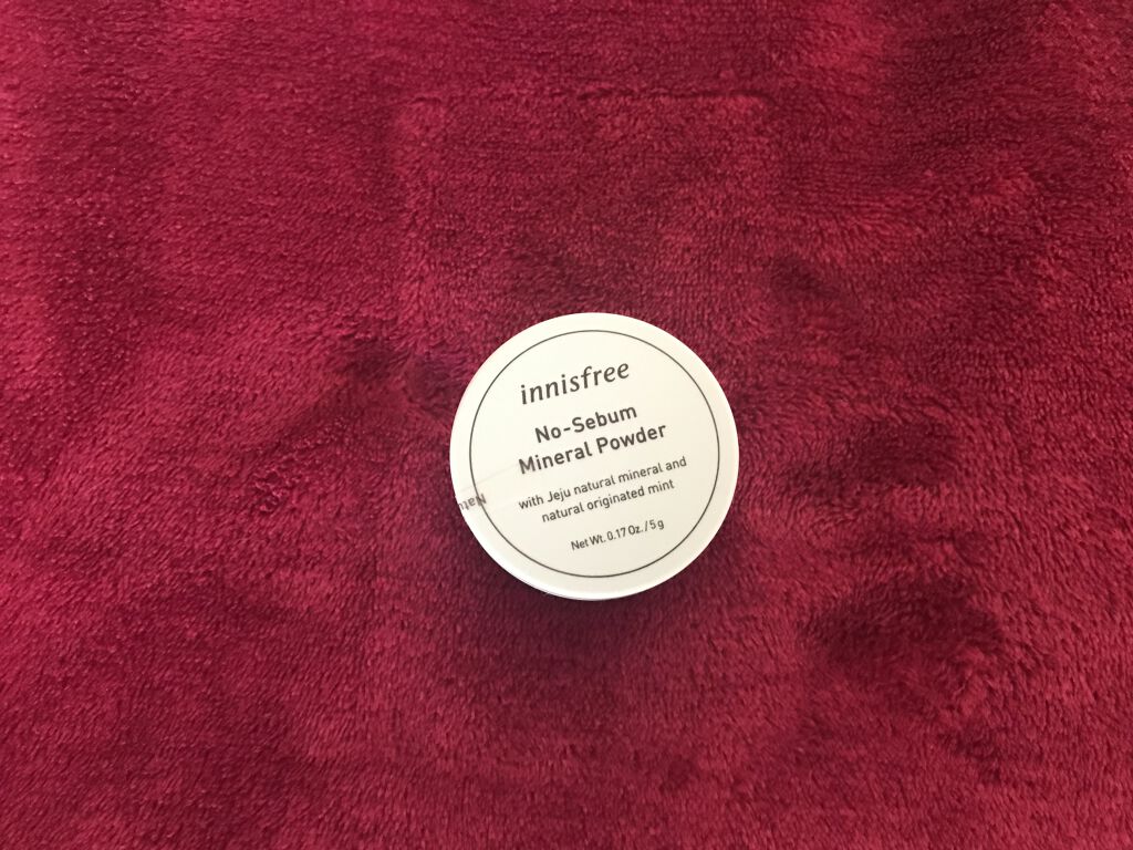 ノーセバム ミネラルパウダー/innisfree/ルースパウダーを使ったクチコミ（1枚目）