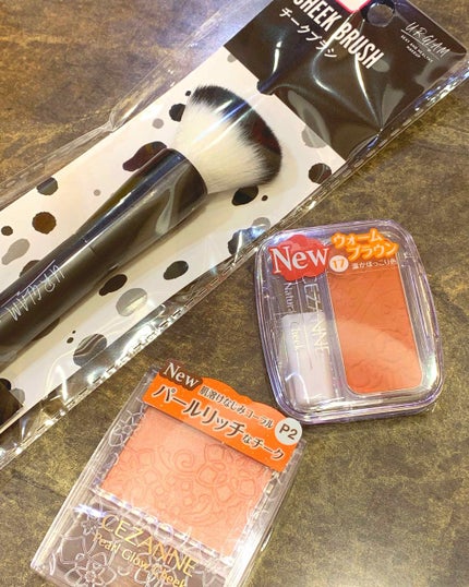 ナチュラル チークN/CEZANNE/パウダーチークを使ったクチコミ(1枚目)