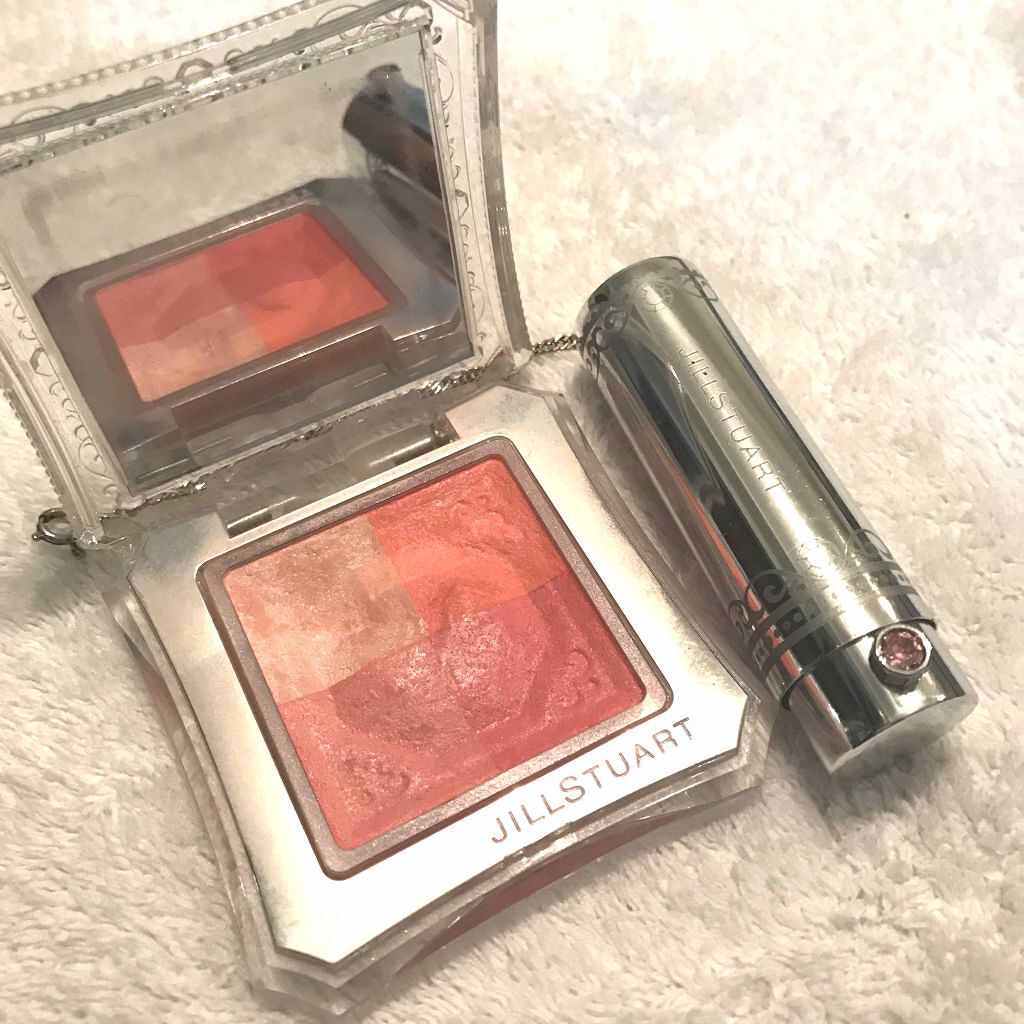 レイヤーブラッシュ コンパクト/JILL STUART/パウダーチークを使ったクチコミ（1枚目）