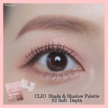 CLIO
Shade & Shadow Palette
02 Soft  Depth

イエベさんにもブルベさんにも合わせやすいローズパレット🌹💕
2色のグリッターを使い分けたりブラウン味を加えるなど色