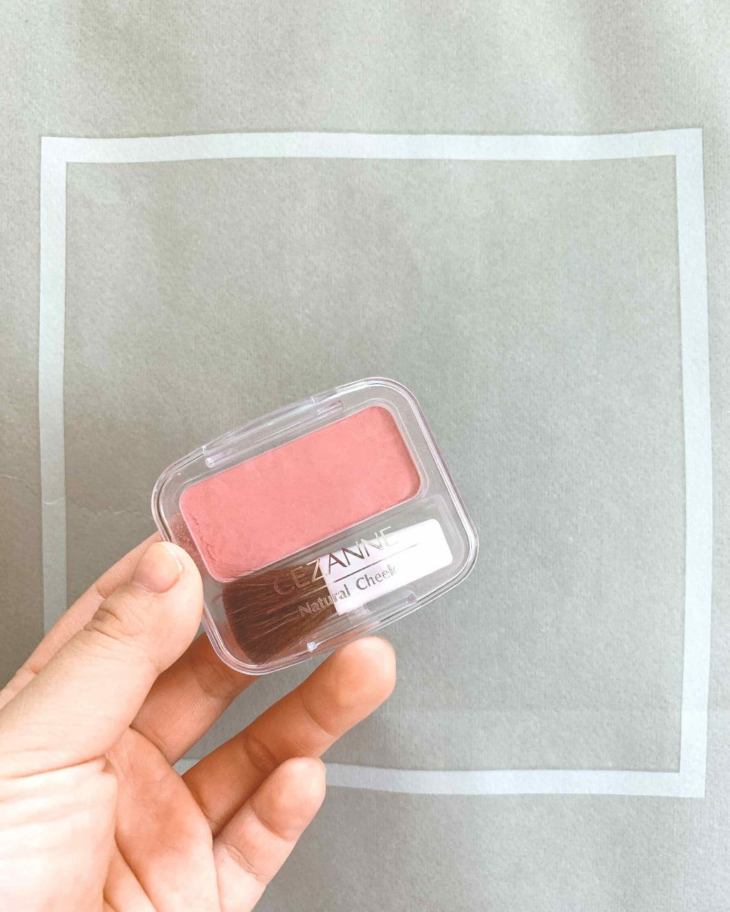 ナチュラル チークN/CEZANNE/パウダーチークを使ったクチコミ（1枚目）