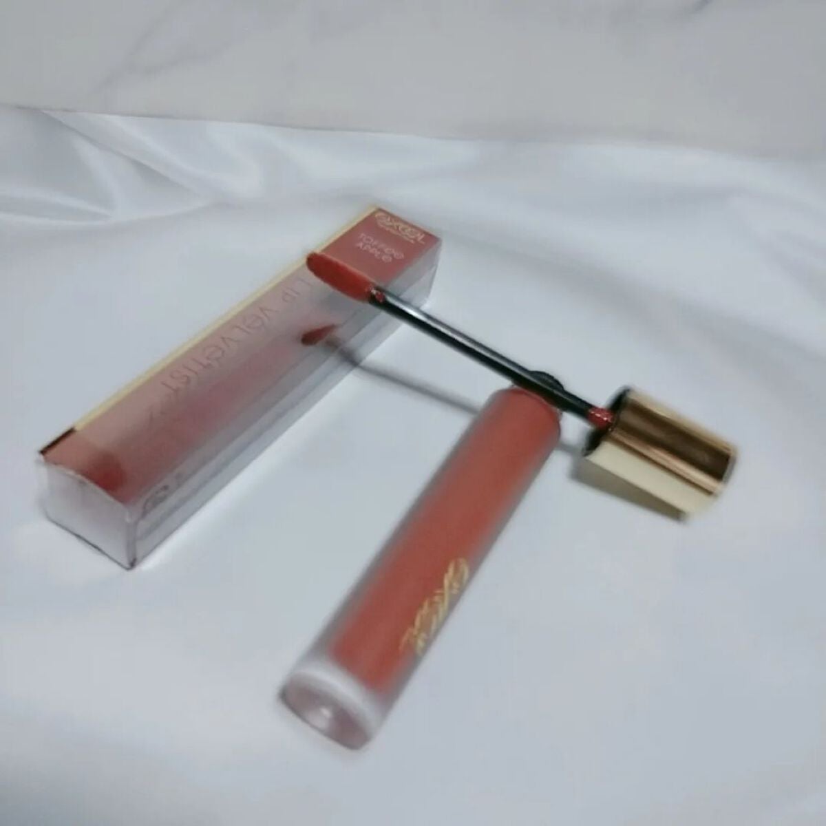 リップベルベティスト/excel/口紅を使ったクチコミ(1枚目)