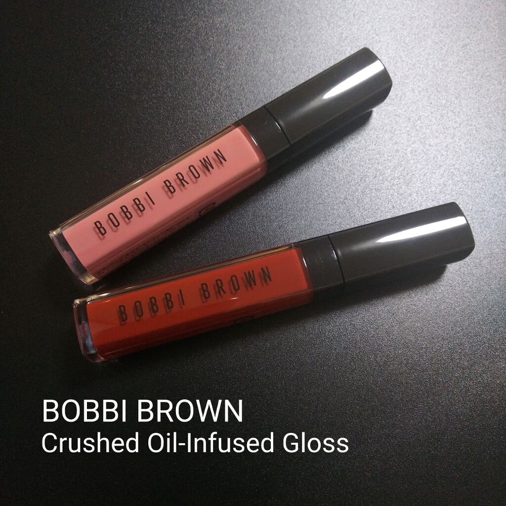 クラッシュドオイル インフューズド グロス/BOBBI BROWN/リップグロスを使ったクチコミ（1枚目）