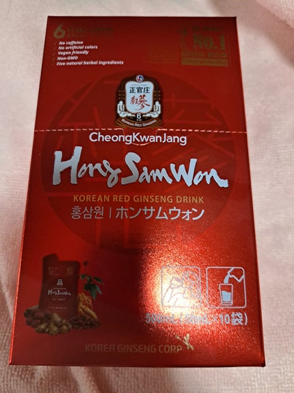 紅参元/正官庄/ドリンクを使ったクチコミ(1枚目)