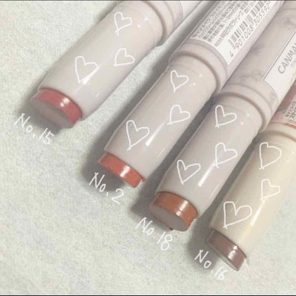 ステイオンバームルージュ/キャンメイク/口紅を使ったクチコミ(3枚目)