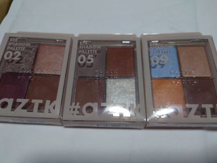 4色アイシャドウパレット/aZTK/アイシャドウパレットを使ったクチコミ(1枚目)