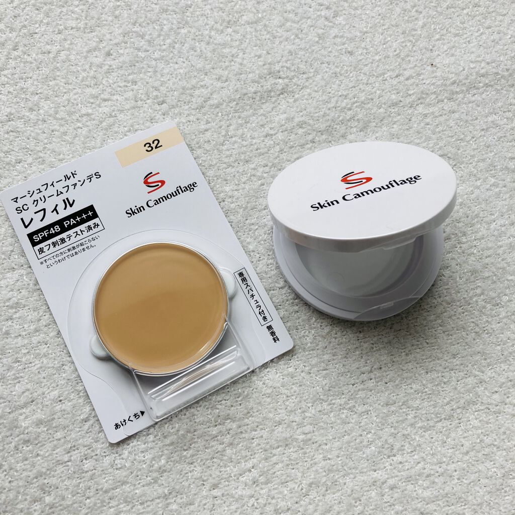 マーシュフィールド SC クリームファンデS/マーシュ・フィールド/クリーム・エマルジョンファンデーションを使ったクチコミ（2枚目）