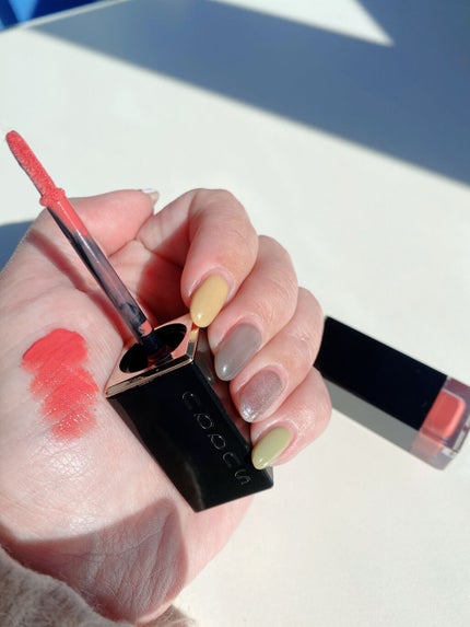 コンフォート リップ フルイド グロウ/SUQQU/口紅を使ったクチコミ(4枚目)