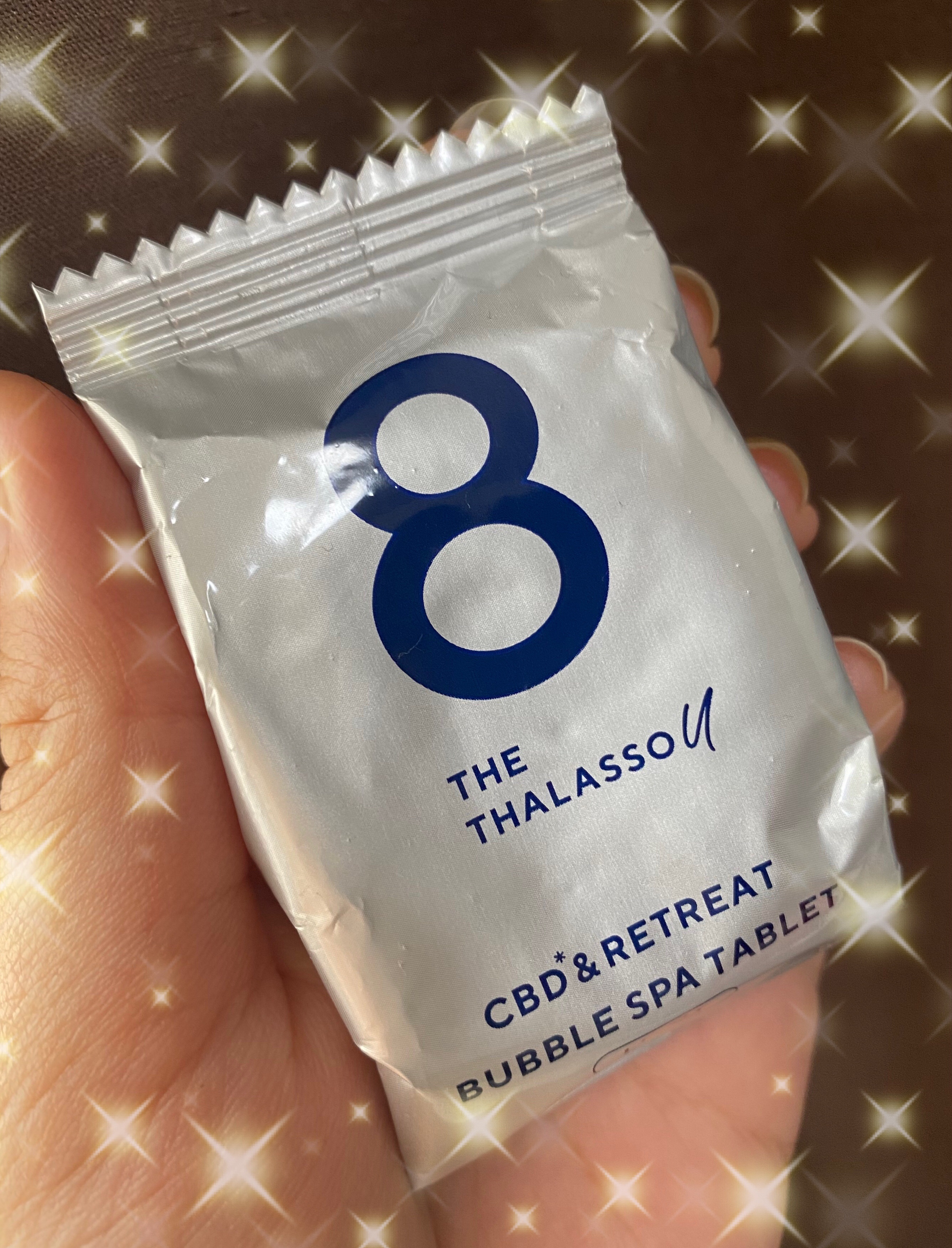 エイトザタラソ ユー CBD＆リトリート バブルスパ タブレット入浴料 ライト/エイトザタラソ/保湿系入浴剤を使ったクチコミ（1枚目）